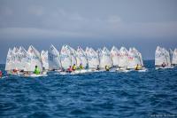 Joan Domingo e Iker Múgica suben al podio del XI Trofeu Mar d’Empúries de Optimist