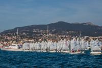 Jornada en blanco en el  Campeonato Gallego de Optimist