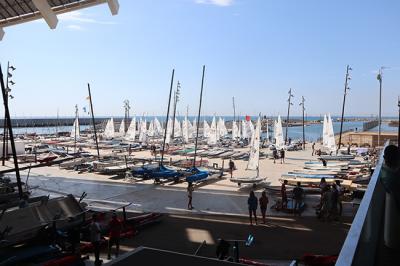 Jornada sin viento en el segundo día del Campeonato de España de Clases Olímpicas 