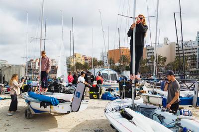 La MSC Regatta convierte S’Arenal en la ‘Villa Olímpica’ de la vela mundial