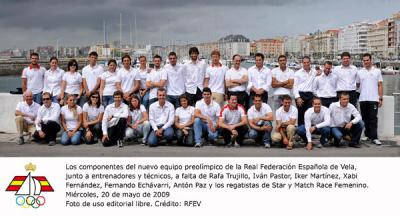 La RFEV anuncia el nuevo equipo preolímpico español de vela