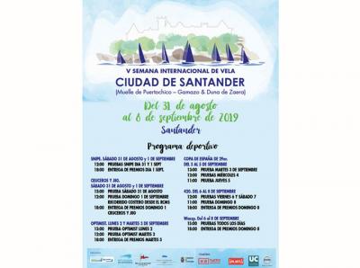 La Semana Internacional de Vela Ciudad de Santander apuesta por la cantera