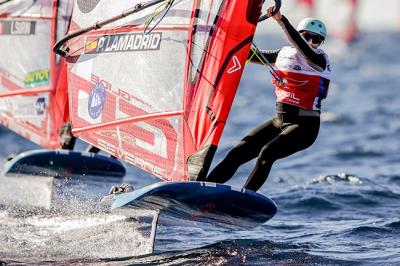 Lamadrid y van der Velden estarán en la Medal Series del Europeo de iQFoil