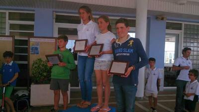 Las aguas de Almería descubren los nuevos campeones de Andalucía de Optimist