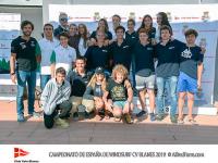 Los andaluces Blanca Manchón, Curro Manchón y Fernando Lamadrid, se proclaman campeones de España de Windsurf