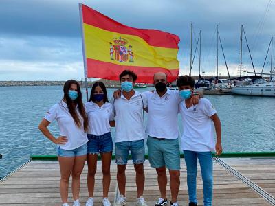 Los andaluces Llorca y Toronjo se cuelgan medalla en el europeo de la clase internacional Europa