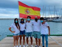 Los andaluces Llorca y Toronjo se cuelgan medalla en el europeo de la clase internacional Europa