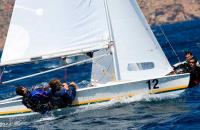 Los cartageneros Soto y Belmonte se llevan el VII Trofeo Flota 50 de Snipe, organizado por el Club de Mar - Almería