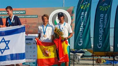 Los hermanos Balaguer, terceros en el Campeonato de Europa juvenil de 420