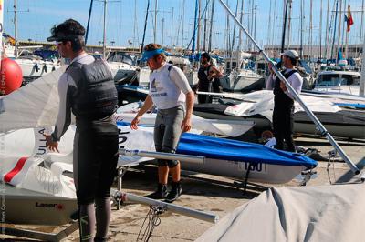 Los Laser Standard y 470 levantan el telón de la Olympic Week de la Comunitat Valenciana