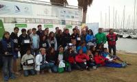 Los windsurfistas Pilar Lamadrid (RS:X) y Aurelio Terry (Techno) se proclaman campeones de España.   