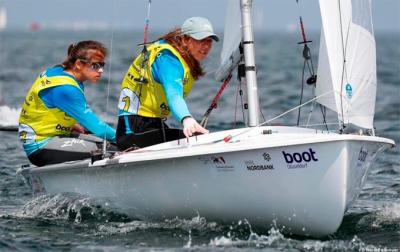 Mas y Barceló a un paso del Mundial Junior 470 y Cebrián del billete olímpico en Laser Radial