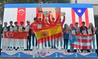 Mateo Carbonell, regatista del CN Jávea, se cuelga el bronce en el Campeonato del Mundo de Optimist