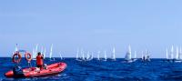 Max Hunt en ILCA6 y José Mª van del Ploeg en ILCA7, primeros líderes del EurILCA Master 2022, del CVC
