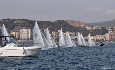 Melgarejo lidera el Trofeo Real Club Mediterráneo - IV Circuito Iberdrola Vela Paralímpica 2.4mR