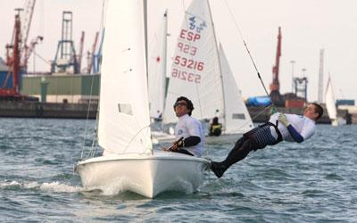 Mucha emoción en el Campeonato de Vizcaya de vela ligera