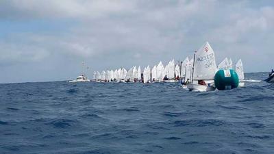 Primera jornada del Trofeo Real Club Náutico de Gran Canaria de optimist