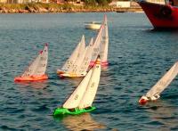 Primera regata clasificatoría del año 2015 de Vela Radiocontrol Clase1 Metro en Cabo de Cruz