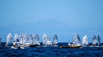 Samuel Beneyto, intratable en el regional de Optimist Día de Canarias