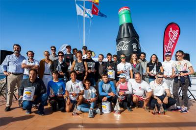 Segunda jornada de los ciclos 1-2 de la Semana Abanca regateados en la ría de Vigo