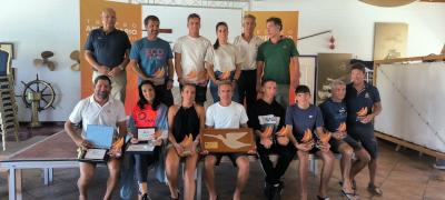Sin más pruebas que la disputada el sábado, Gustavo y Rafael del Castillo ganan el IV Trofeo Aniversario Flota Snipe Cádiz 