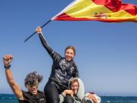 Suardiaz y Macdonald, campeones del mundo de Wingfoil Big Air en Gran Canaria
