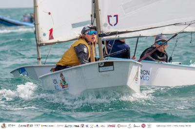 Travis Greenberg y Olha Lubianska se proclaman campeones de la Optiorange en el Real Club Náutico de Valencia