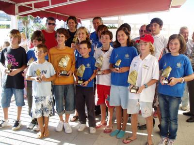 Trofeo Fira y Festes del RCN de Gandía para Vela infantil y Vela Ligera