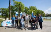 Un centenar de regatistas de más de 20 nacionalidades se dan cita en el Mundial La Caixa de Vela Adaptada Un centenar de regatistas de más de 20 nacionalidades se dan cita en el Mundial La Caixa de Vela Adaptada