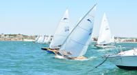 Vicente Climent y Rafael Ruiz se reparten los tantos de la quinta entrega de la Liga de Patín a Vela en la bahía de Cádiz