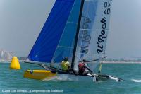 Victoria de Juan Luis Páez e Iván Colomer y José Luis Marmolejo en los andaluces de Patín y Catamarán