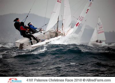 Xammar/Rodríguez siguen primeros en 470 y Muscat colidera en Finn la Christmas Race