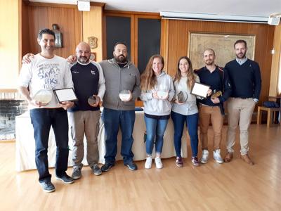 Álvaro Ballesteros y Marina Casado, campeones de Andalucía de Finn y Europa