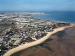 Punta de Montijo. Chipiona al fondo