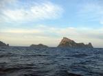 Cabo Jueu, Islote Vedranell y Es Vedra desde el N