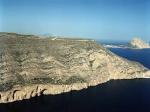 Cabo Toix. Al fondo el Peñon de Ifach