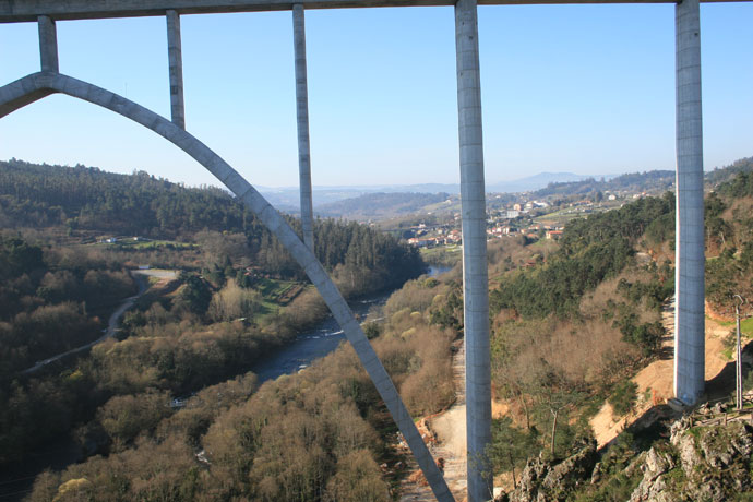 Vista desde el mirador de Gundián