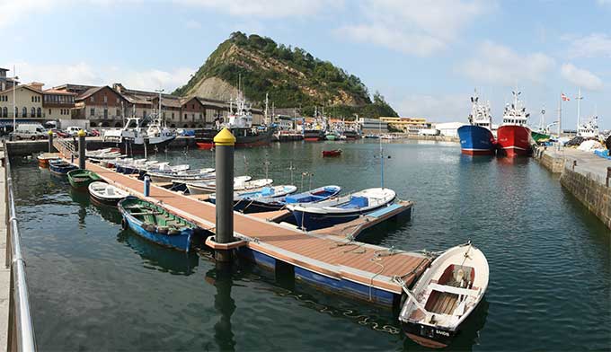 Dársena interior. Puerto pesquero