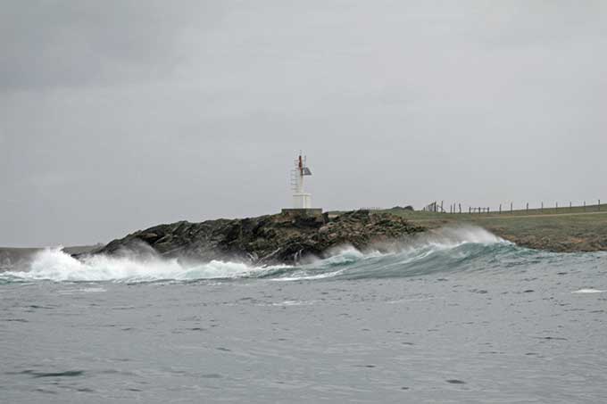Punta de la Cruz. Orilla oriental de la Ría de Ribadeo