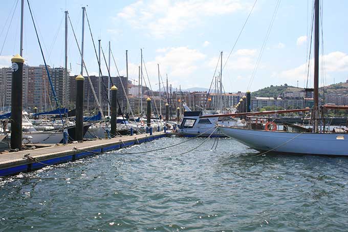 Puerto deportivo de Santurtzi