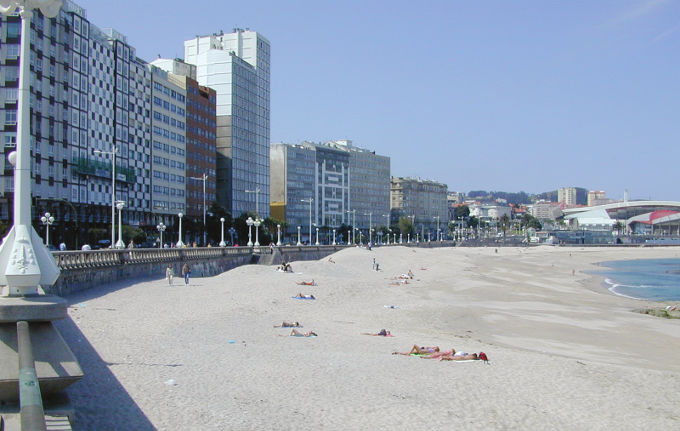 Playa de Riazor (A Coruña)