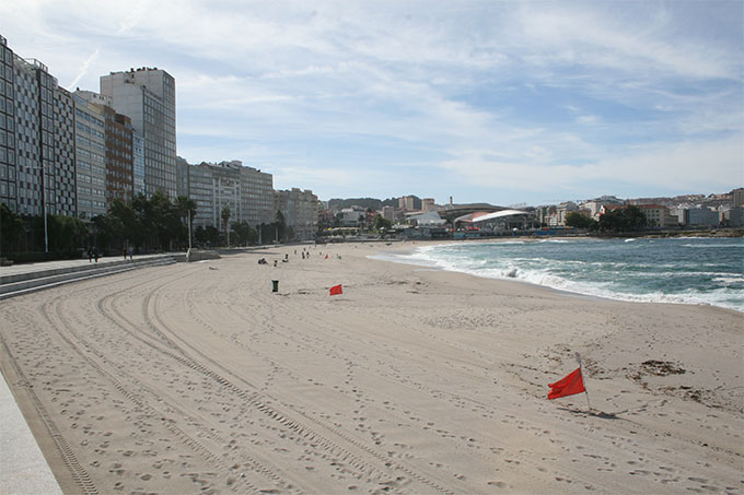 Playa de Riazor (A Coruña)