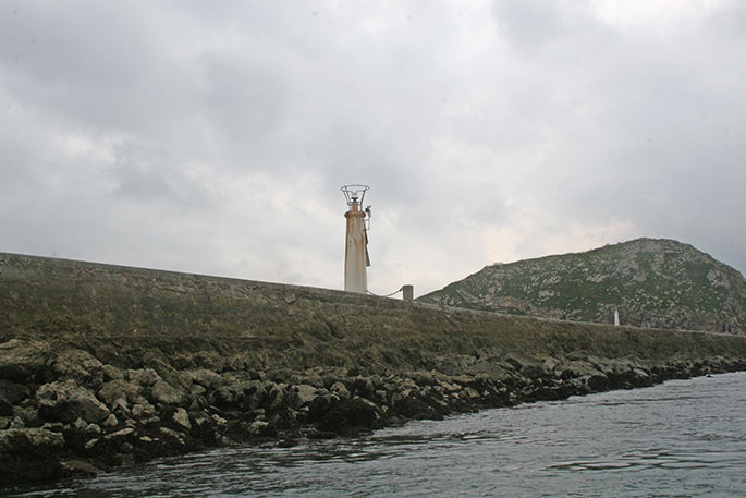 Puerto de SuancesEnfilación de Suances