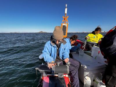 Un estudio liderado por el IEO revela las causas y consecuencias del fenómeno de la mancha blanca en el Mar Menor Un estudio liderado por el IEO revela las causas y consecuencias del fenómeno de la mancha blanca en el Mar Menor