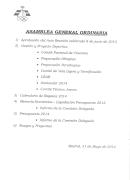 convocatoria asamblea 2014