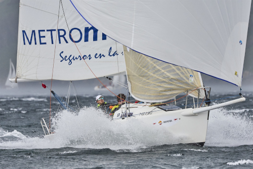 El Gaifar IV ganador de J80 - Foto Lalo R Villar