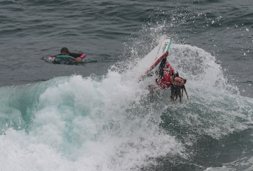 La tinerfeña Teresa Padilla se proclama campeona en el nacional de bodyboard de Arucas 