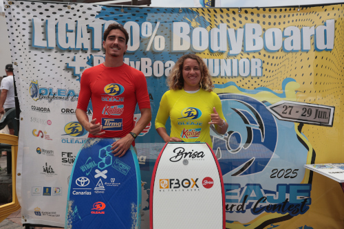Los riders canarios triunfan en el nacional de bodyboard de Arucas