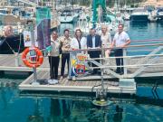 1 En el marco de su compromiso con el medioambiente imagin instala en la marina del Real Club Náutico de Gran Canaria un dispositivo para recoger residuos del mar 1 En el marco de su compromiso con el medioambiente imagin instala en la marina del Real Club Náutico de Gran Canaria un dispositivo para recoger residuos del mar