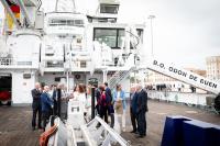 Astilleros Armon entrega al CSIC su mayor buque oceanográfico, el Odón de Buen